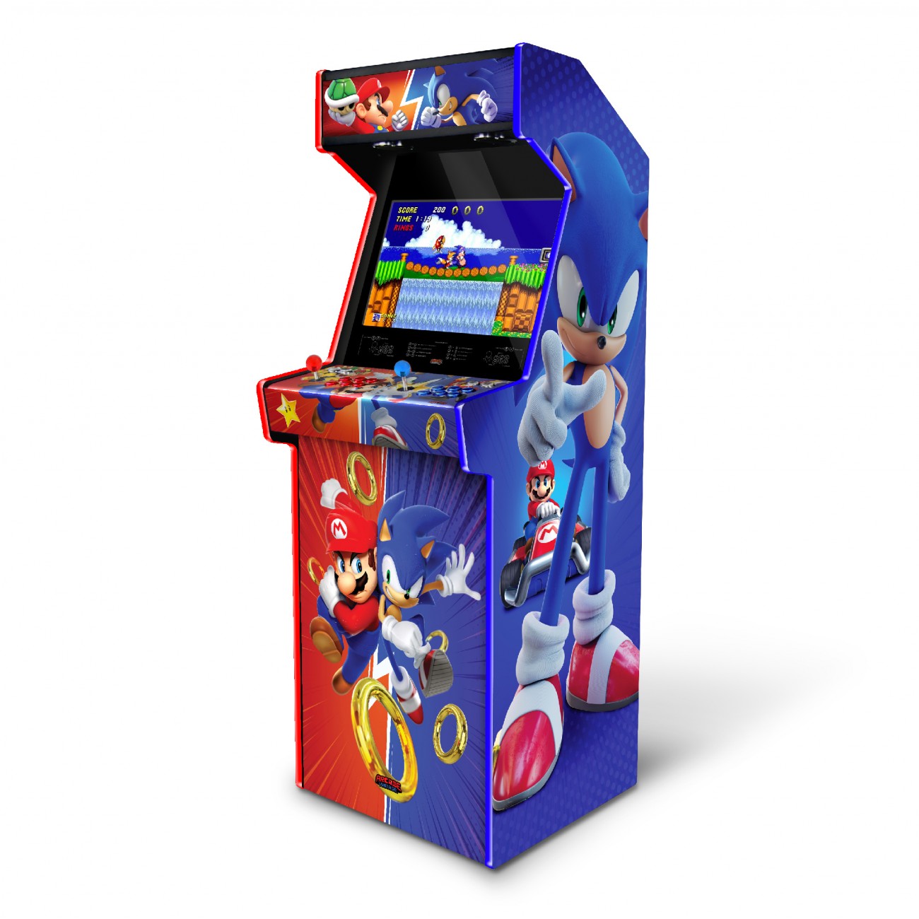 Mario VS Sonic