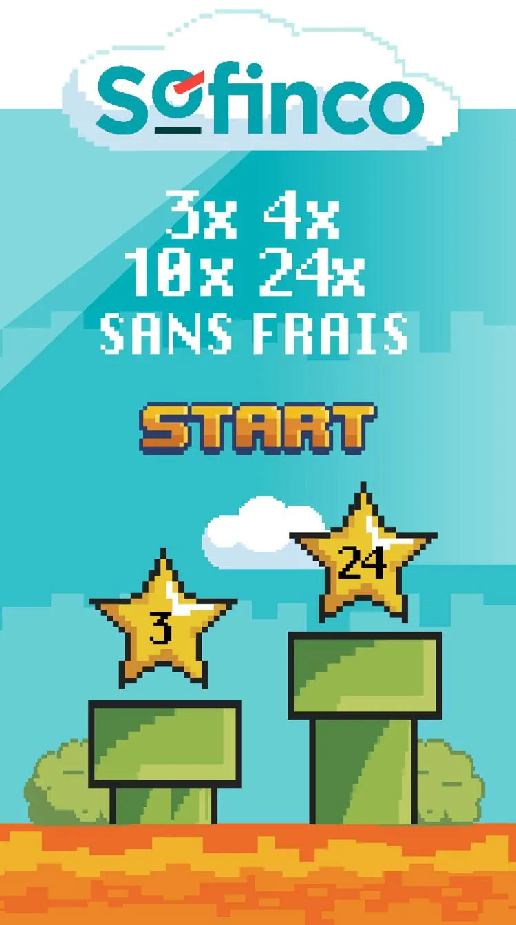 borne arcade paiement en 3x 4x 10x 24x sans frais